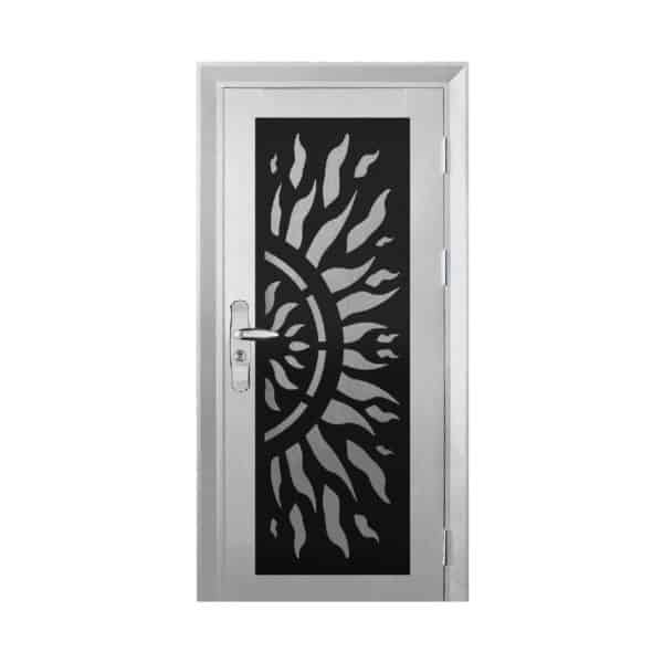 BS 3x7 Laser Security Doors Security Door L04BW | Security Door & Safety Door Supplier Malaysia