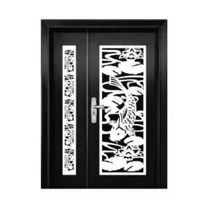 P4 5x7 Laser Security Doors Security Door L27WP4B | Security Door & Safety Door Supplier Malaysia