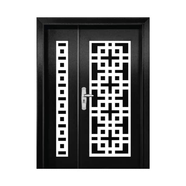 P4 5x7 Laser Security Doors Security Door L41WP41BLACK | Security Door & Safety Door Supplier Malaysia