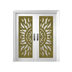 P6 6x7 Laser Security Doors Security Door P6-L04G | Security Door & Safety Door Supplier Malaysia