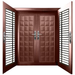 PP6 6x7 Steel Security Doors
