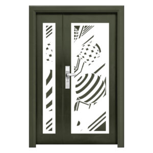 P4 5x7 Laser Security Doors Security Door SD277 | Security Door & Safety Door Supplier Malaysia