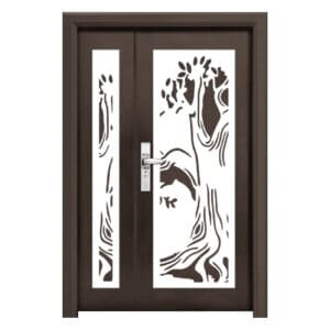 P4 5x7 Laser Security Doors Security Door SD493 | Security Door & Safety Door Supplier Malaysia