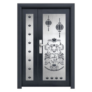 P4 5x7 Steel Security Doors Security Door SD597 | Security Door & Safety Door Supplier Malaysia