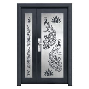 P4 5x7 Steel Security Doors Security Door SD604 | Security Door & Safety Door Supplier Malaysia