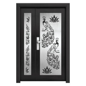 P4 5x7 Steel Security Doors Security Door SD639 | Security Door & Safety Door Supplier Malaysia