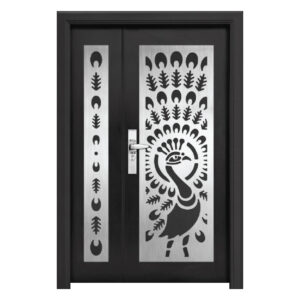 P4 5x7 Steel Security Doors Security Door SD643 | Security Door & Safety Door Supplier Malaysia