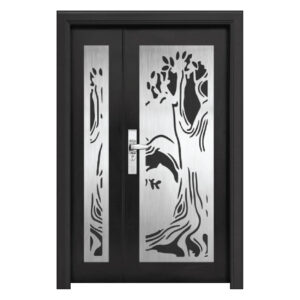P4 5x7 Steel Security Doors Security Door SD654 | Security Door & Safety Door Supplier Malaysia