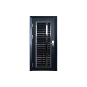 BS 3x7 Steel Security Doors Security Door BS304 2 D.BLUE | Security Door & Safety Door Supplier Malaysia